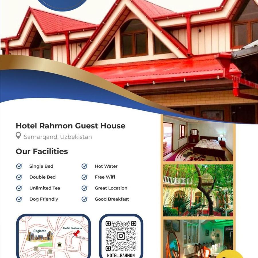Hotel Rahmon Samarkand Eksteriør billede